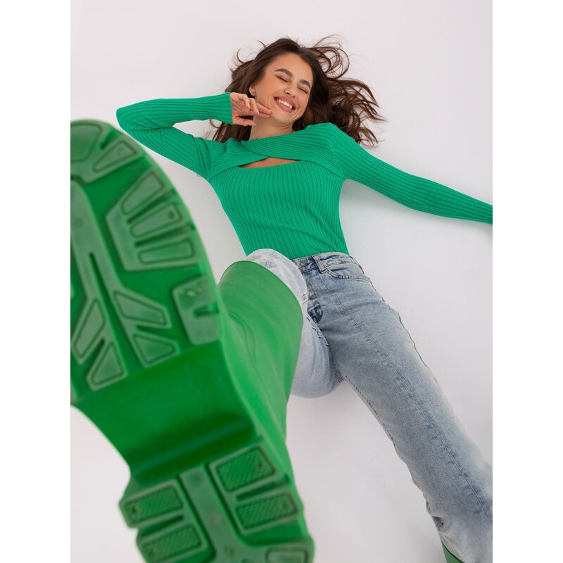 P-M Sweater-PM-SW-PM1082.03X-Green 107007273