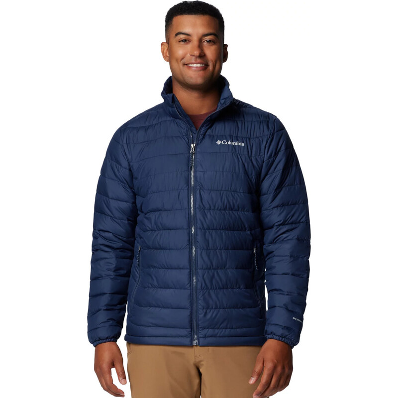 Tmavě modrá pánská bunda Columbia Powder Lite II Jacket