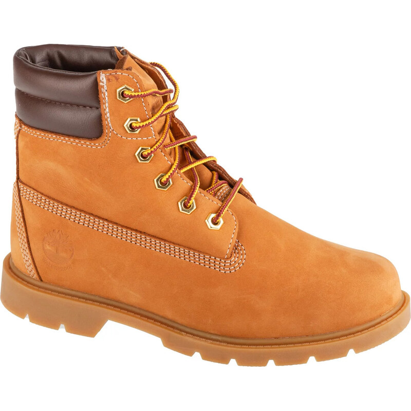 Světle hnědé dámské kožené kotníkové boty Timberland Linden Woods WP 6 109274632