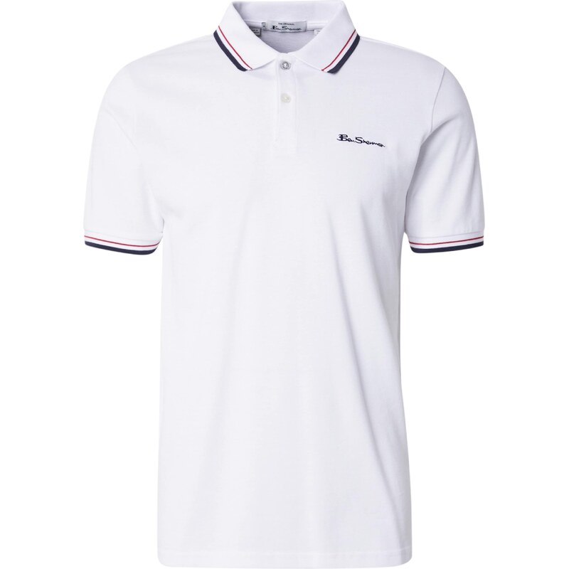 Ben Sherman Tričko marine modrá / červená / bílá