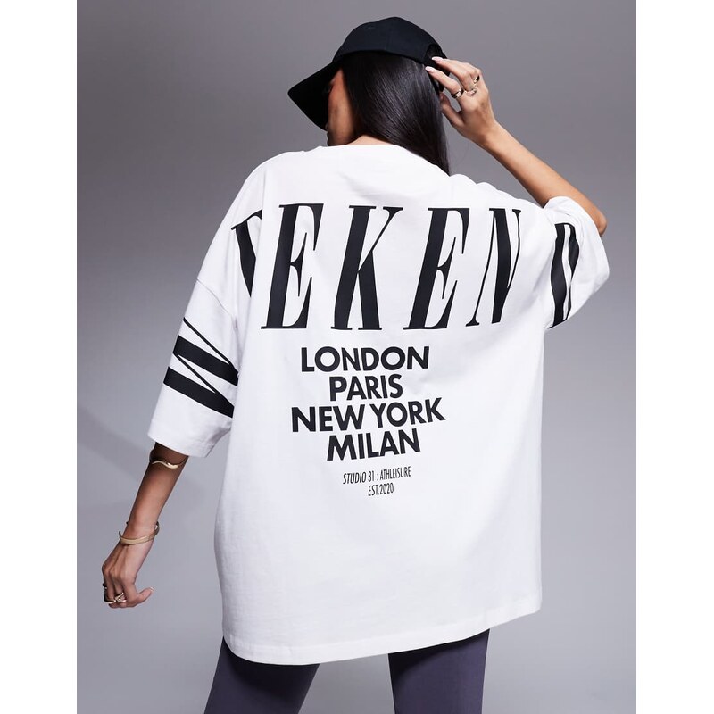 ASOS Weekend Collective Weekend Collective Icon oversized t