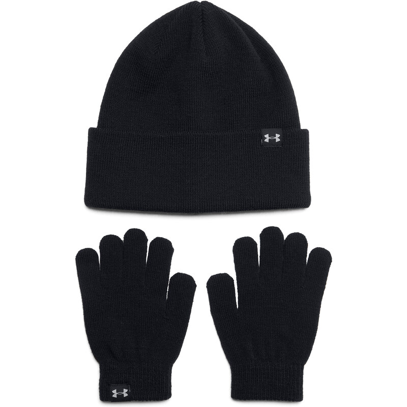 Under Armour G Beanie/Glove Combo-BLK