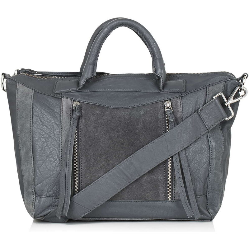Topshop Leather Holdall