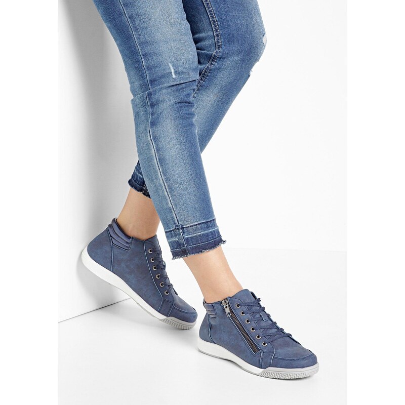 bonprix Tenisky High Top Modrá