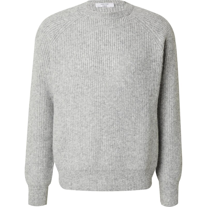 DAN FOX APPAREL Svetr Michael šedý melír