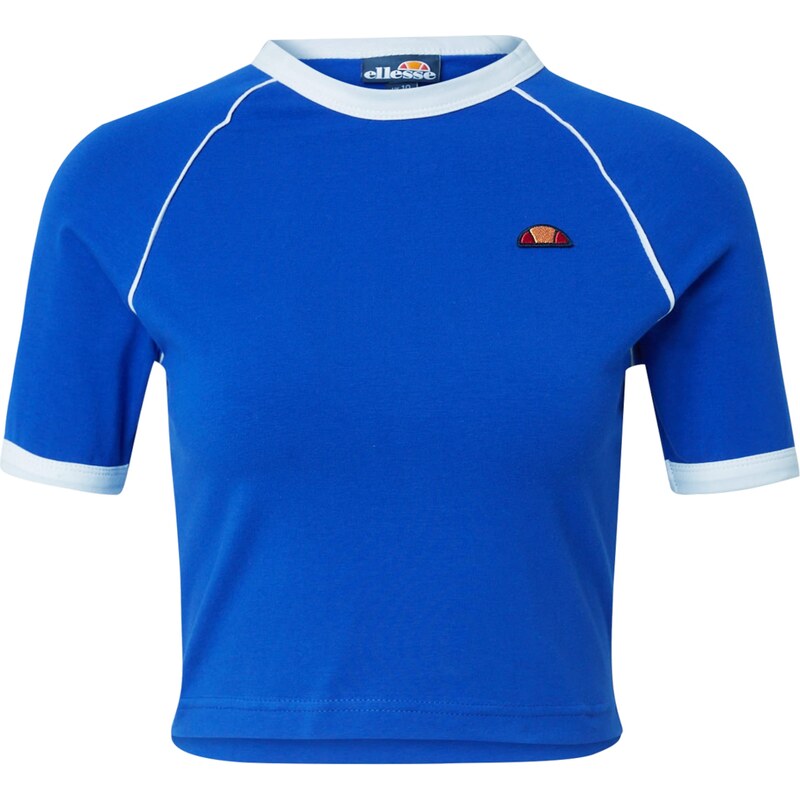 ELLESSE Tričko Chevalier enciánová modrá / oranžová / červená /
