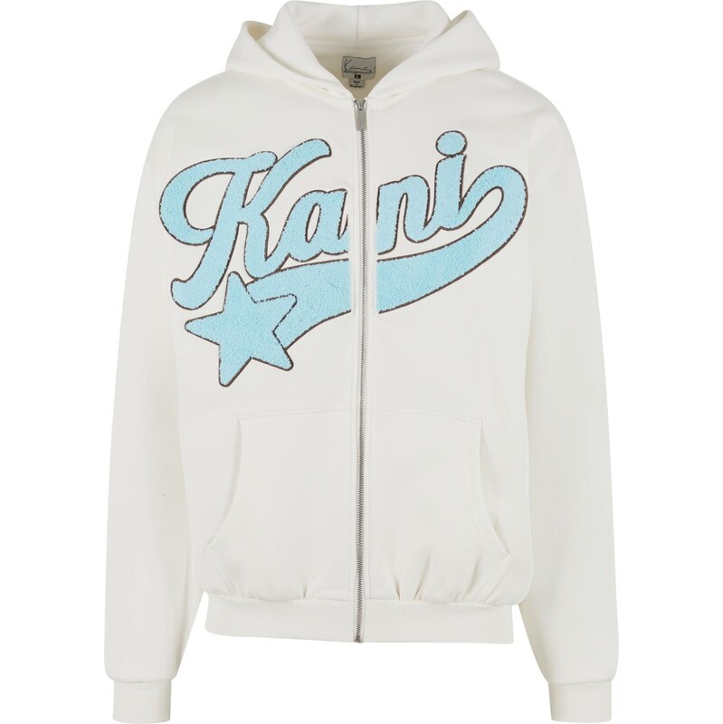 Karl Kani Mikina světlemodrá / offwhite
