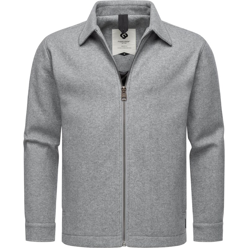 Ragwear Přechodná bunda Azzte Felt šedý melír