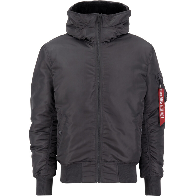 Alpha Industries Bunda MA-1 Hooded vintage grey 100706310