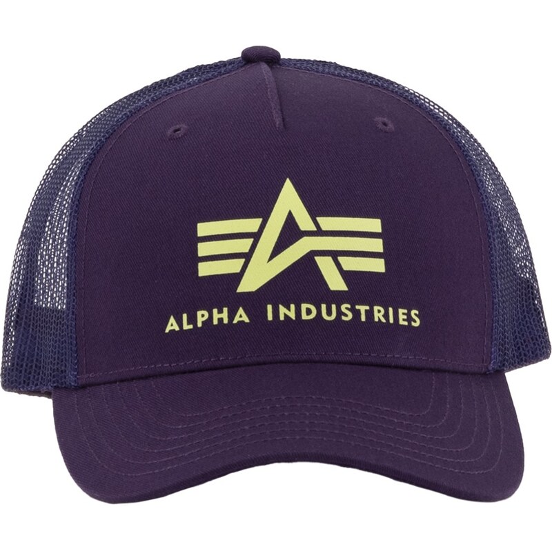 Alpha Industries Kšiltovka Basic Trucker Cap plum 100706317