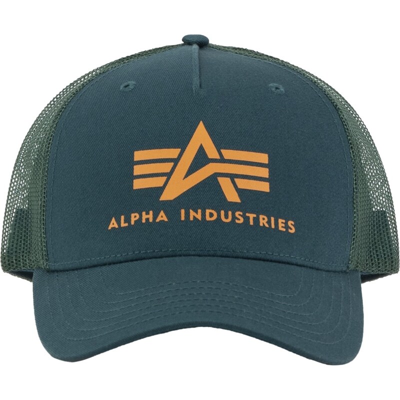Alpha Industries Kšiltovka Basic Trucker Cap force green 100706319