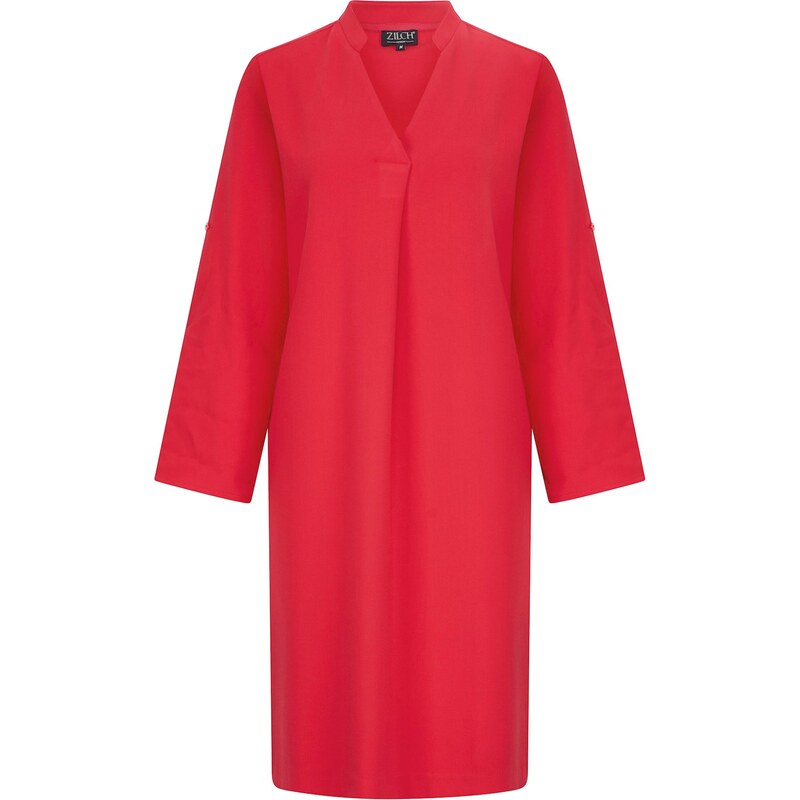 Zilch 42RRS40.296 Dámské šaty 000232 - Lipstick červené 100713504