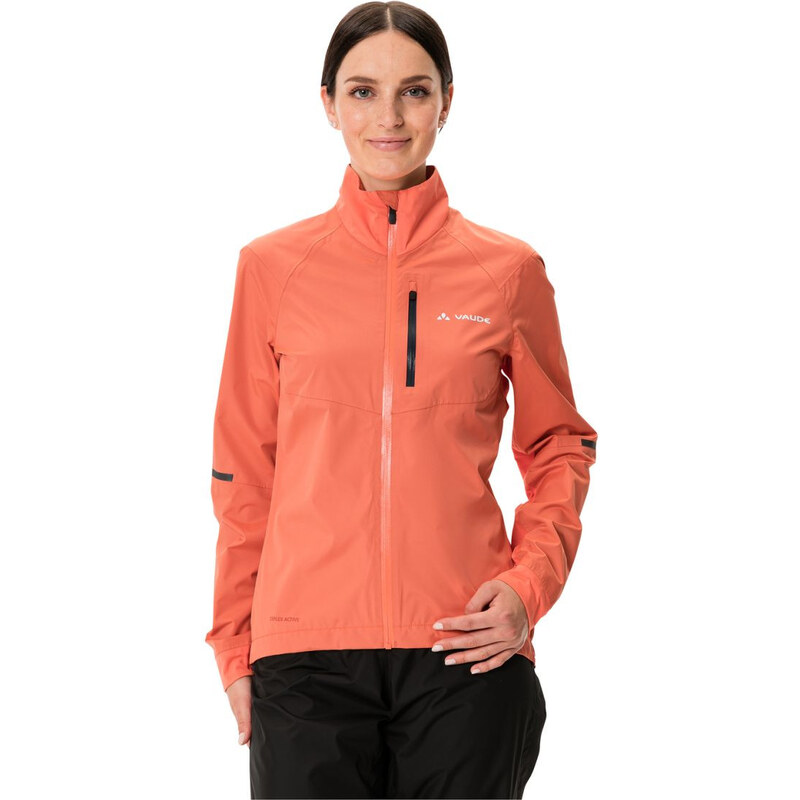 Vaude kuro rain bunda, dámská, lososová