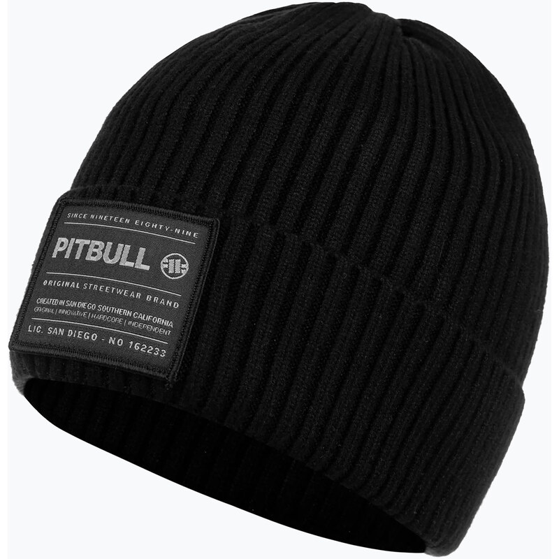 Pánská zimní čepice Pitbull Beanie Dock black