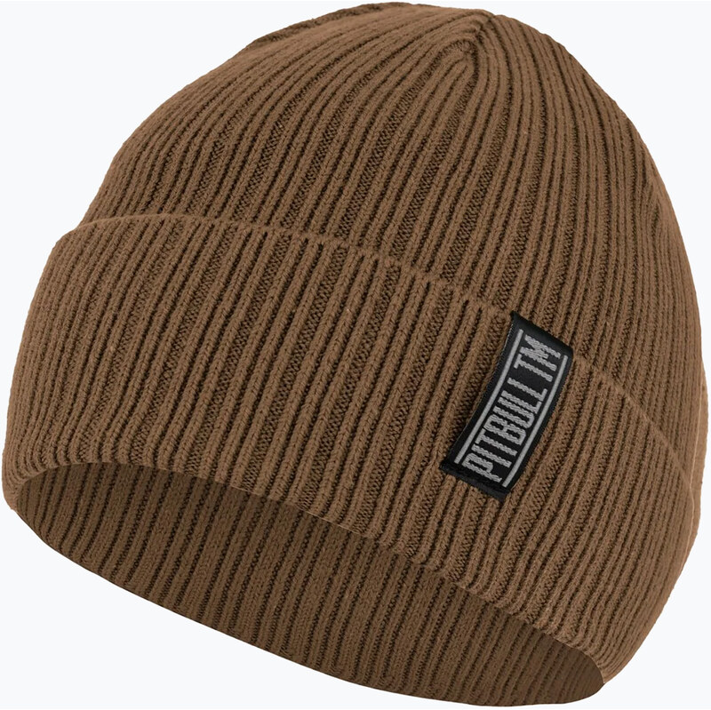 Pánská zimní čepice Pitbull Beanie Silvas TM coyote brown
