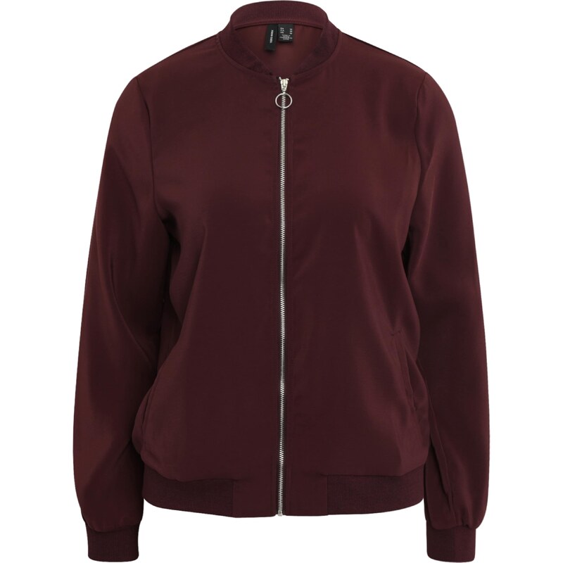 VERO MODA Přechodná bunda VMCoco vínově červená 105807513