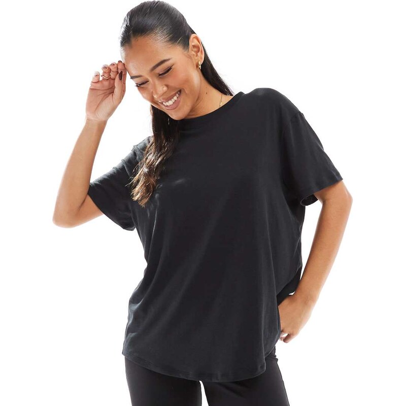 Nike Training Nike One Training Dri-FIT relaxed t-shirt in black