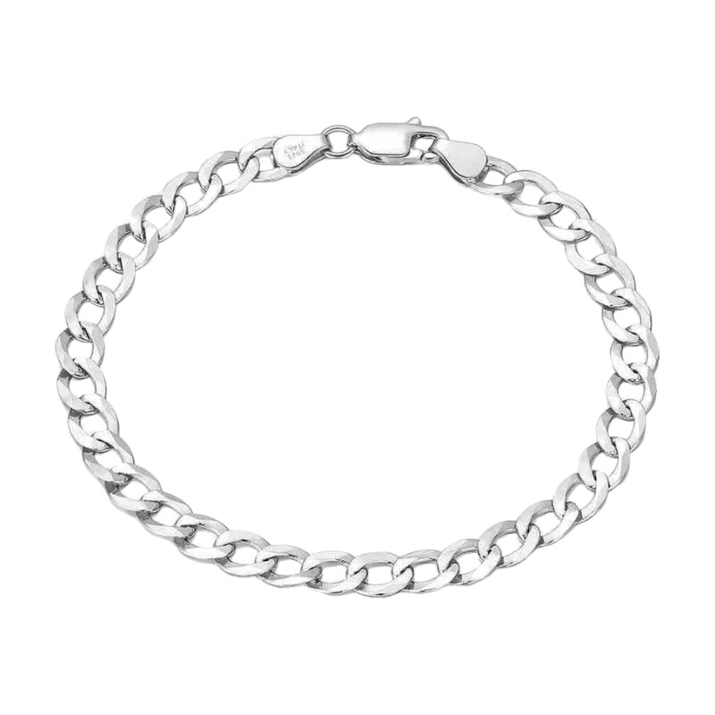 MAJYA Stříbrný náramek ROBIN 22 cm | šířka 5 mm 11241 100729208