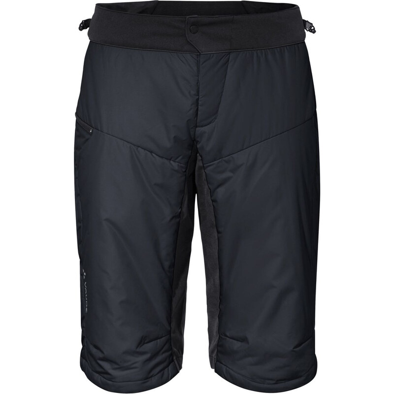 Vaude Minaki IV zateplené cyklošortky, černé