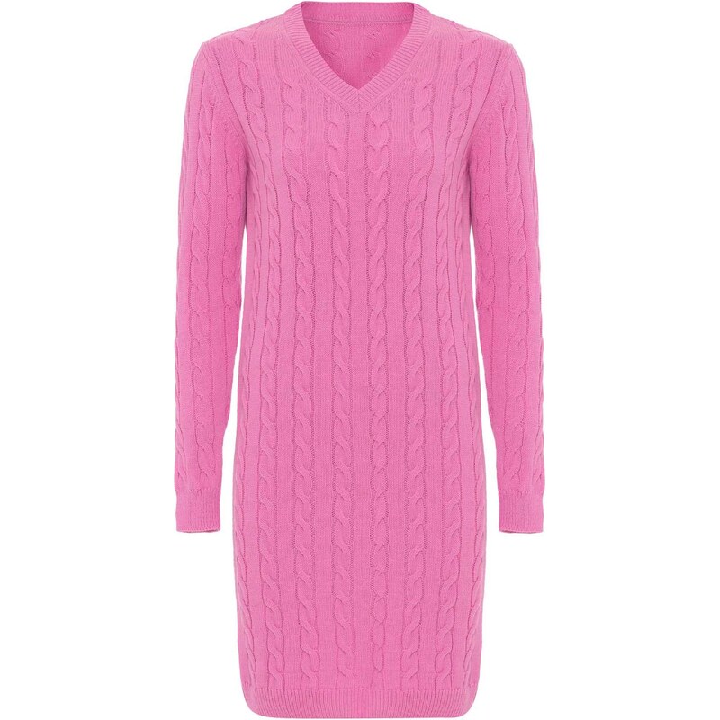 Moxx Paris Úpletové šaty pink
