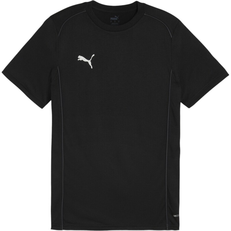 PUMA Funkční tričko TeamFinal černá / bílá