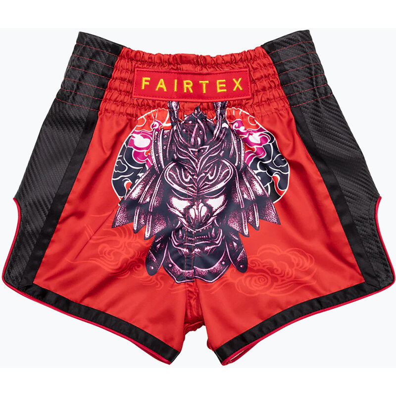 Dětské boxerské šortky Fairtex BSK2108 Silent Warrior červené