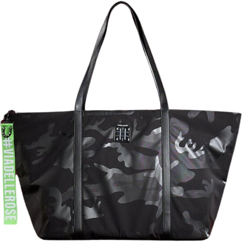 #VDR F1 Black shopper kabelka 100779632