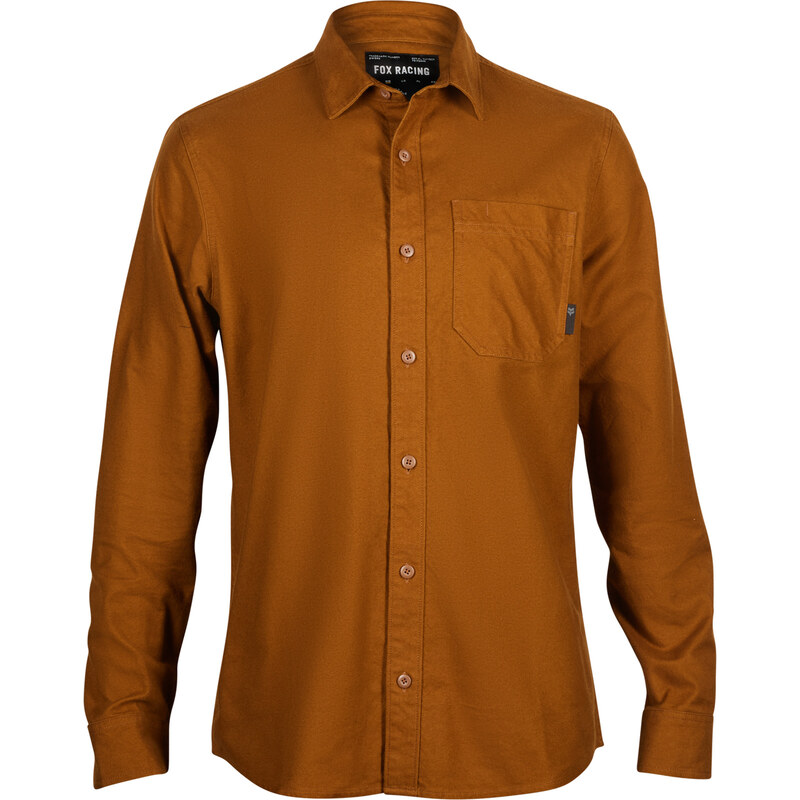 Pánská košile Fox Source Flannel - Nutmeg