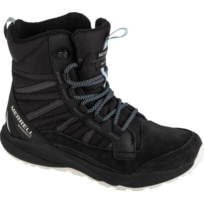 Černé dámské semišové zimní boty Merrell Bravada Edge 2 Thermo