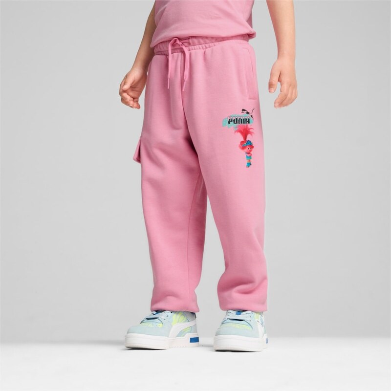 Puma X TROLLS Cargo Pants TR pink