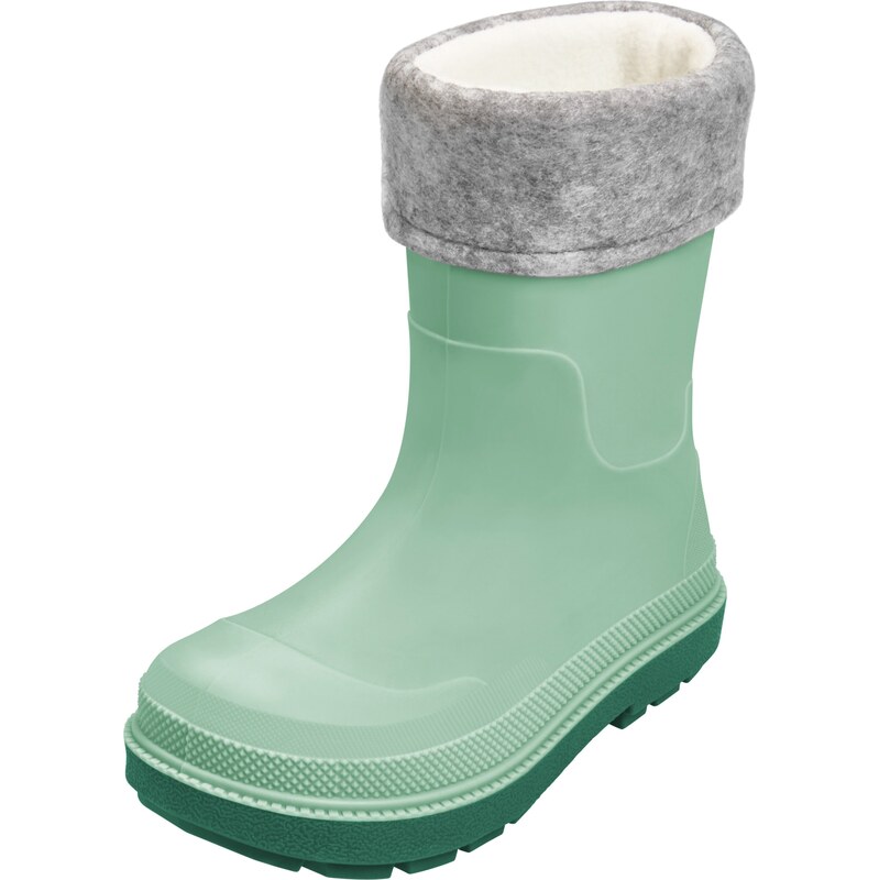 PLAYSHOES Gumové holínky šedá / světle šedá / mátová