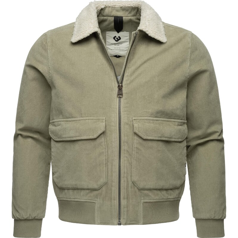 Ragwear Přechodná bunda Aviss béžová / hnědá