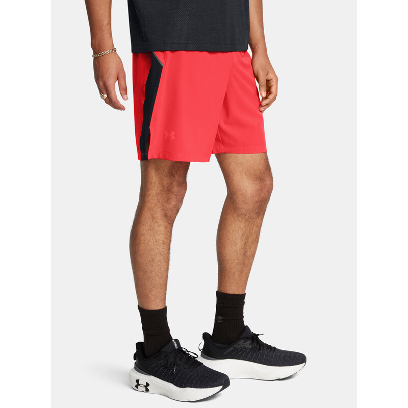 Pánské kraťasy Under Armour UA LAUNCH PRO 7 SHORTS-RED - Pánské
