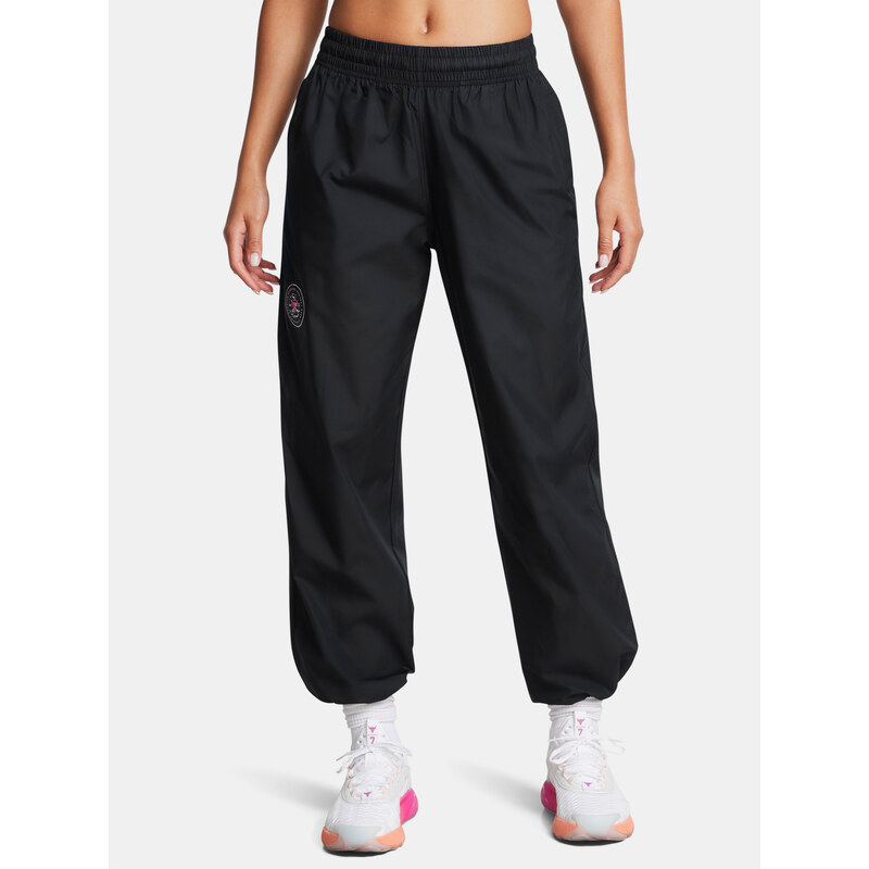 Dámské sportovní kalhoty Under Armour Pjt Rck Wvn Pant BOH-BLK - 106999768