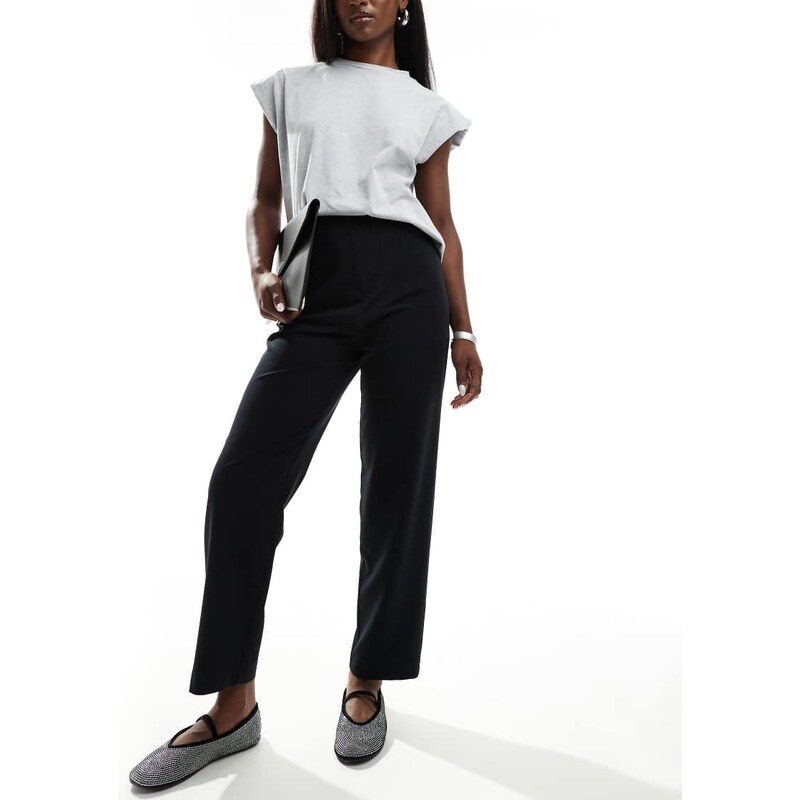 Miss Selfridge essentials cigarette trouser in black