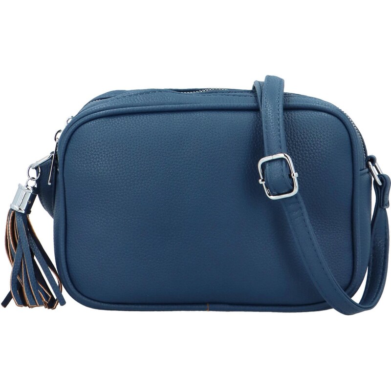 Tessra Trendy dámská koženková crossbody kabelka Gaius, tmavě modrá 110583629