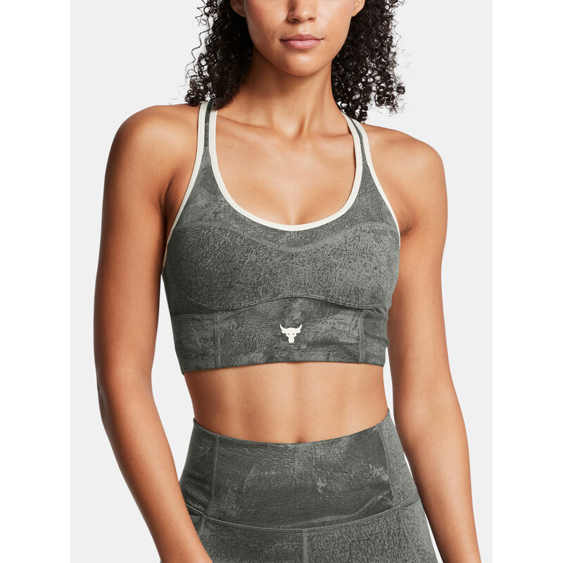 Dámská podprsenka Under Armour Pjt Rck LG LL Infty Pt Bra-GRN -