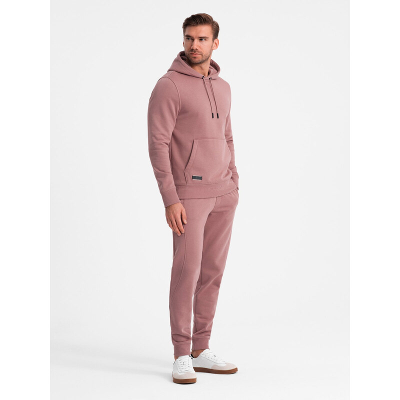 Ombre BASIC mens tracksuit set kangaroo sweatshirt + joggers