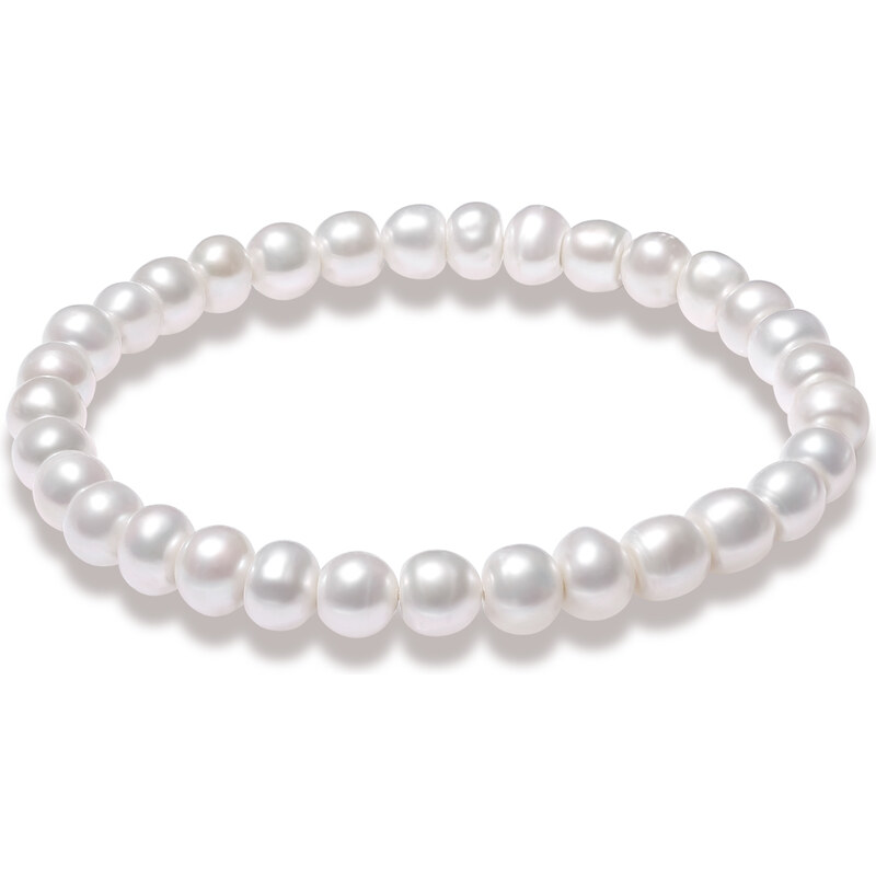 Olivie Náramek 18cm SLADKOVODNÍ PERLY 9121