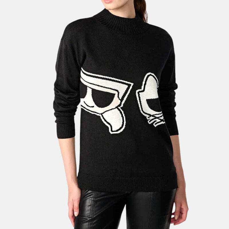 Dámský volný svetr Karl Lagerfeld 56064