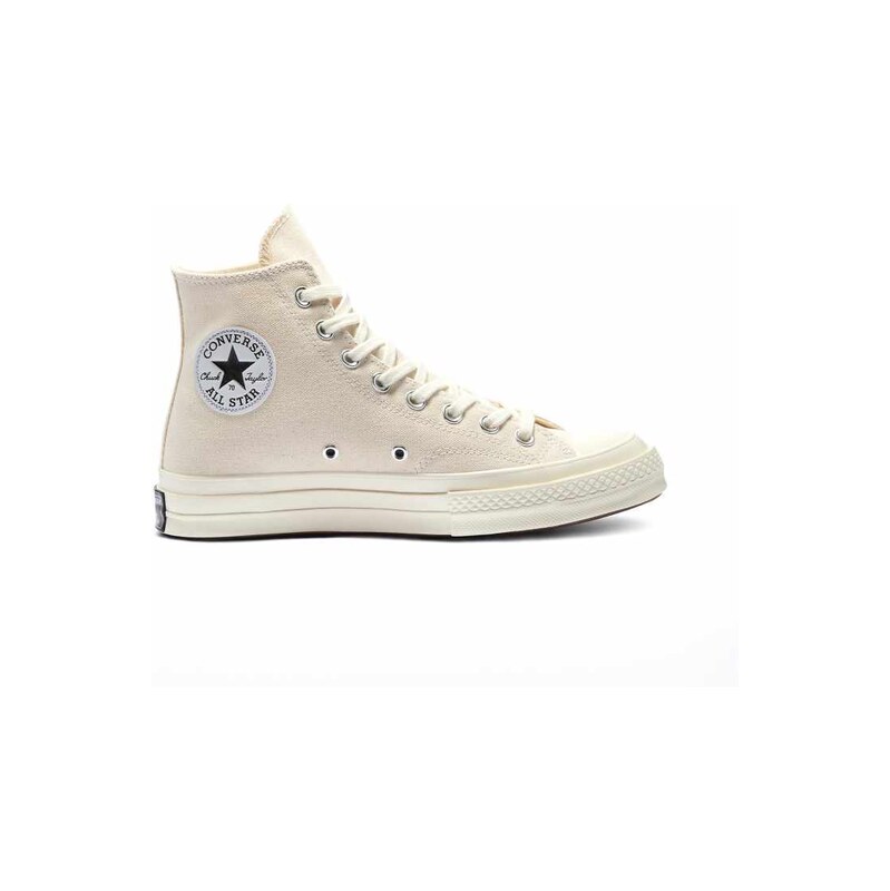 Converse Chuck 70 Hi vintage canvas trainers in egret-White