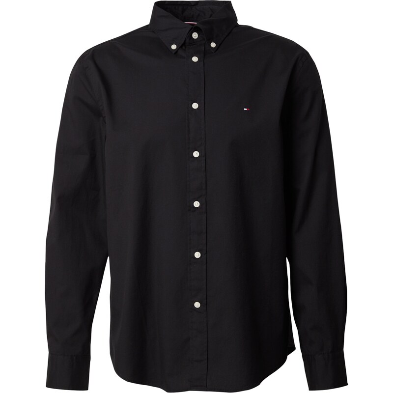 TOMMY HILFIGER Košile Flex červená / černá / bílá
