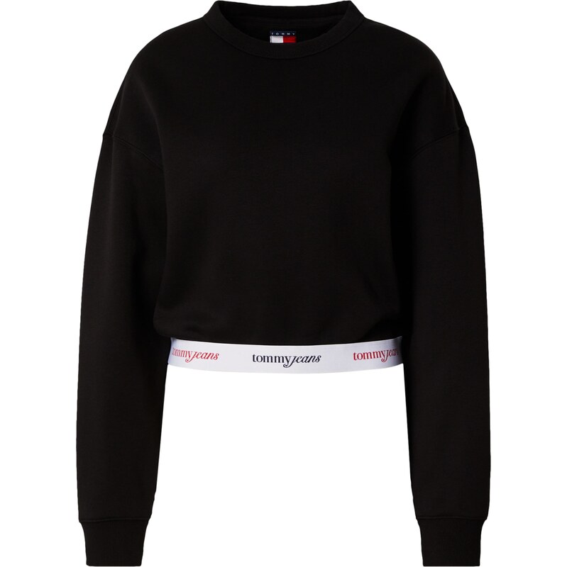 Tommy Jeans Mikina černá