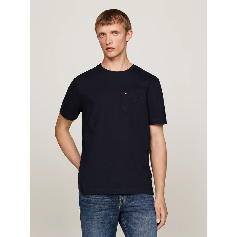 Tommy Hilfiger pánské tmavě modré tričko