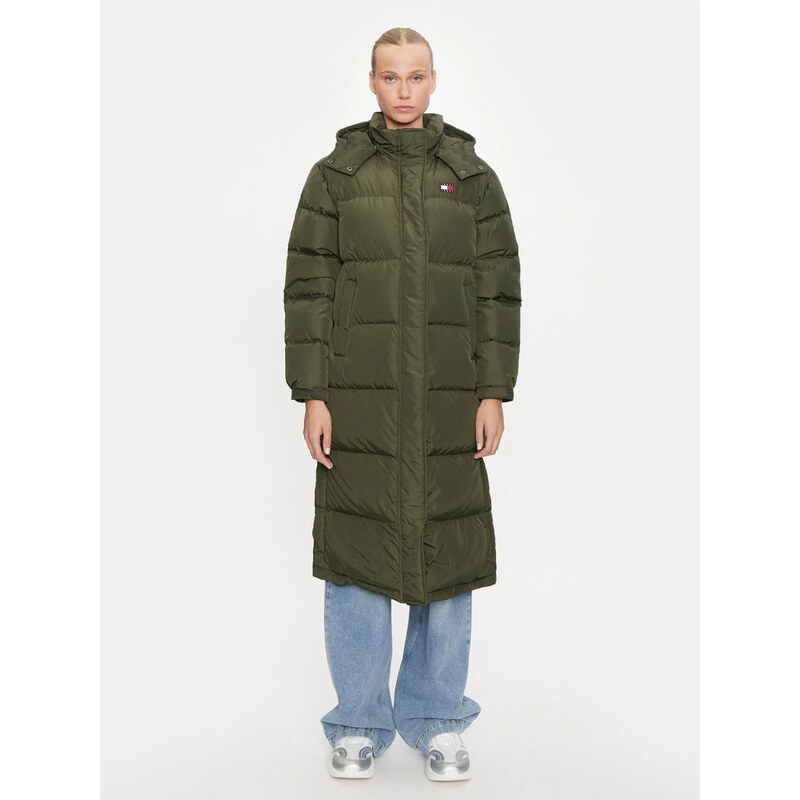 Tommy Jeans dámská khaki bunda 109099440
