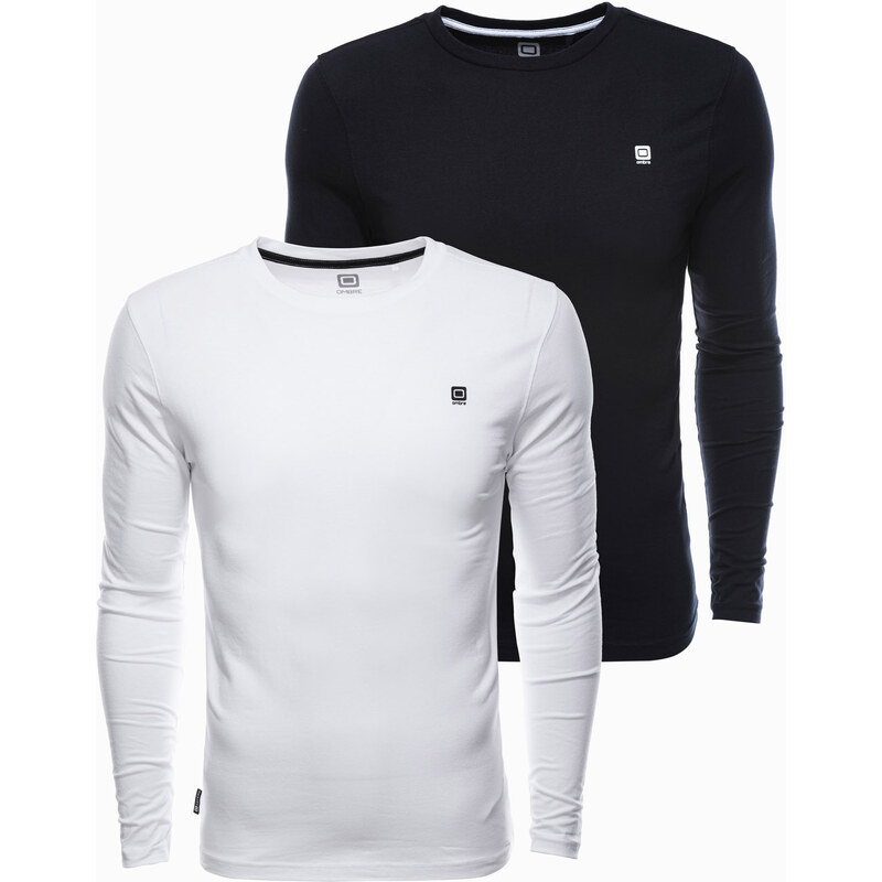 Ombre Mens longsleeve set with elastane - MIX 2