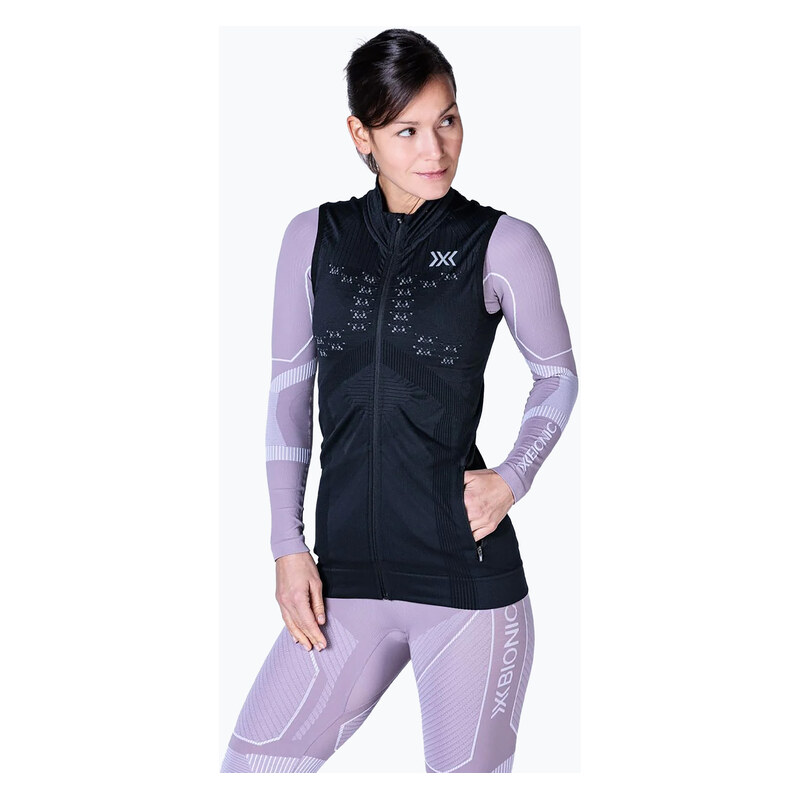 Dámská vesta X-Bionic Energy Accumulator Light Full Zip black