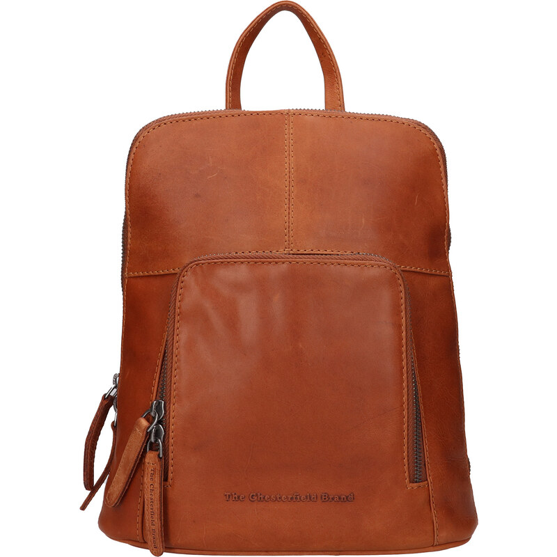 Dámský kožený batoh The Chesterfield Brand Alex - koňak 100488654