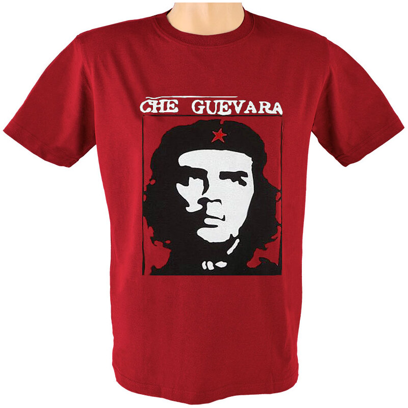 TifanTEX Tričko Che Guevara červené