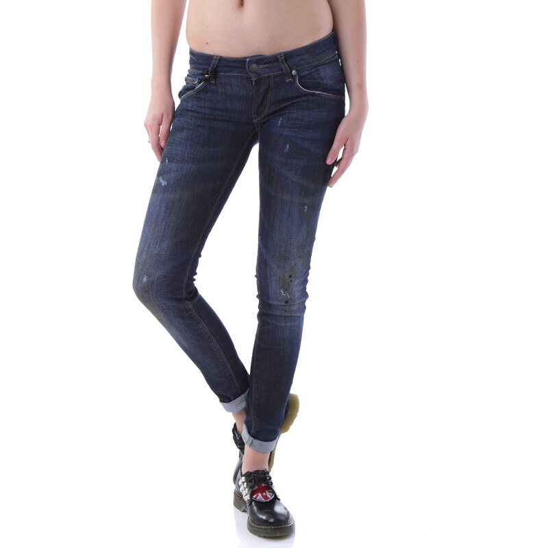 Dámské jeans Sexy Woman 59724 - Tmavě modrá / XXS